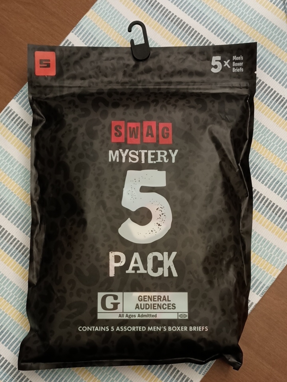 SWAG Mystery 5-Pack Men’s Boxer Briefs